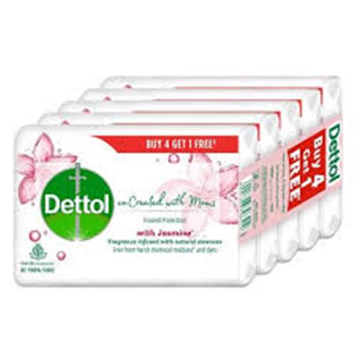 DETTOL SOAP JASMINE 125gm*4+1